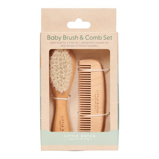 LD Wood  Baby Brush & Comb Set