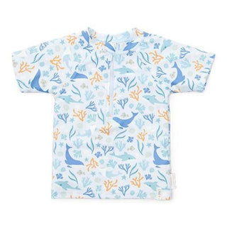 LD Swim T-shirt L/Sleeve Coral Sea