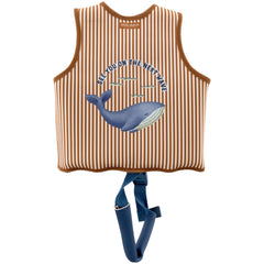 Little Dutch swim vest Ocean World back with whale
