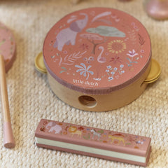 LD Music Set Safari Friends Pink