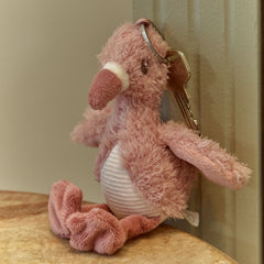 LD Soft Keychain Safari Friends Flamingo