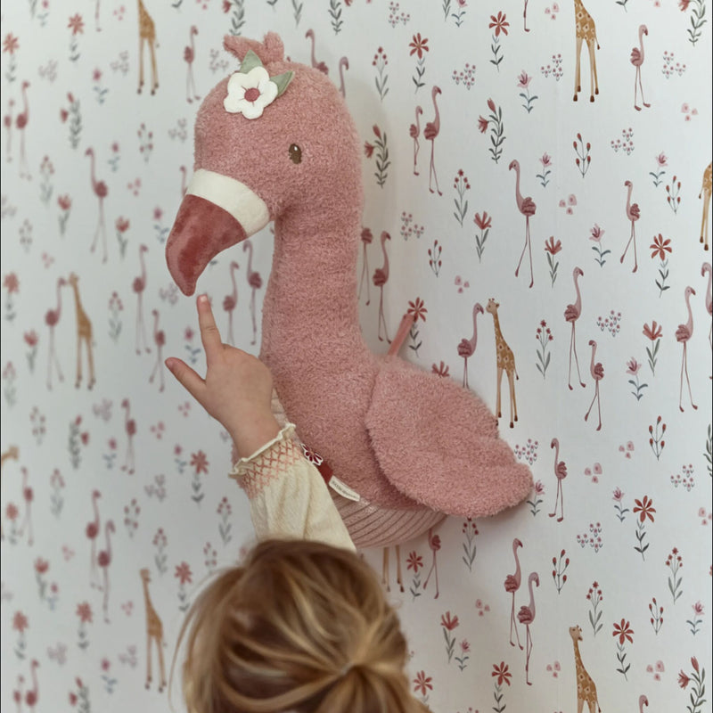 LD Animal Head Safari Friends Flamingo