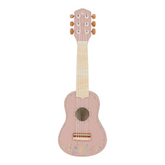 LD Wooden Guitar Safari Friends Pink