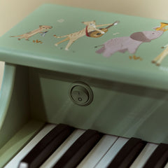 LD Wooden Piano Safari Friends Green