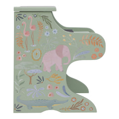 LD Wooden Piano Safari Friends Green