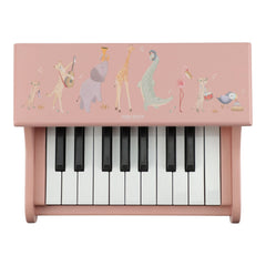 LD Wooden Piano Safari Friends Pink