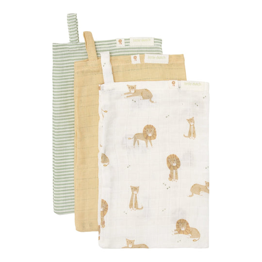 LD Washcloth Set Safari