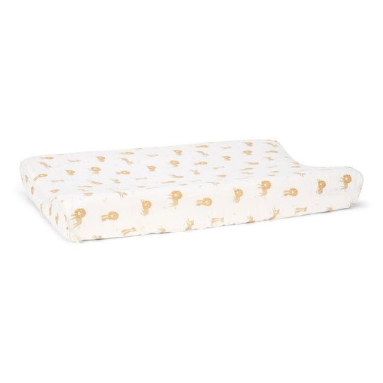 LD Muslin Changing Pad Cover Safari 50x70