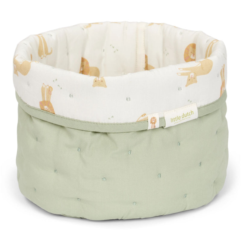 LD Storage Basket Safari Green Safari Leo