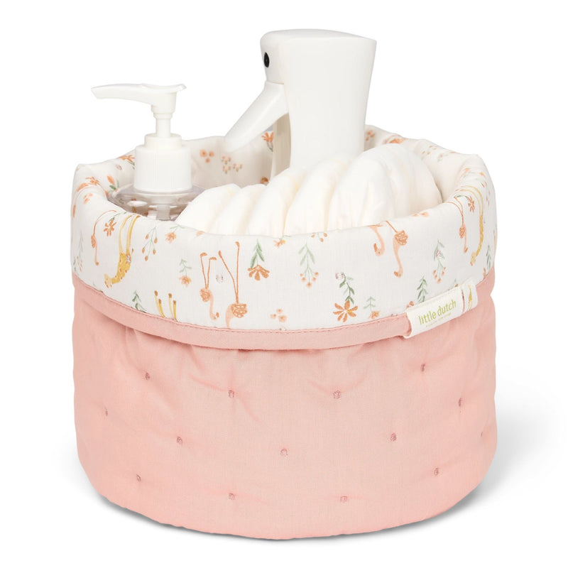 LD Storage Basket Safari Rose Blooming