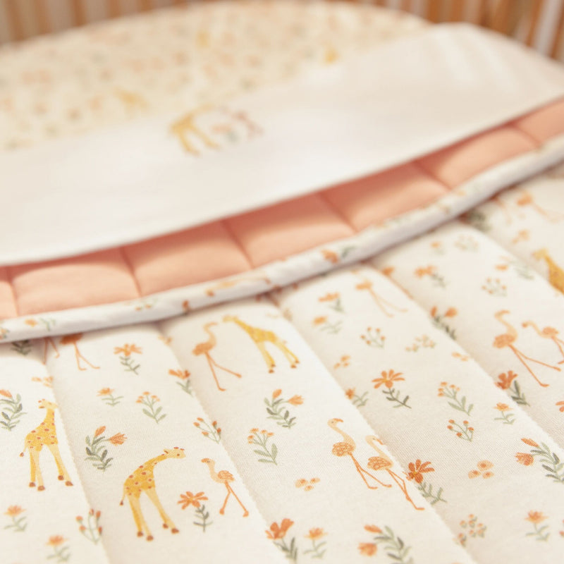 LD Quilted Blanket Safari Blooming Rose