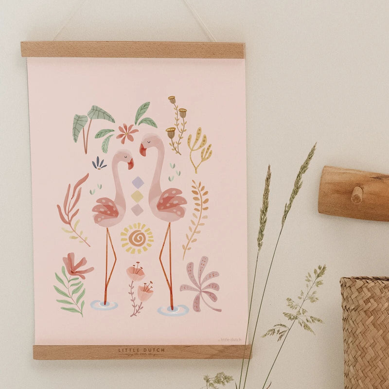 LD A3 Poster Safari Rose Blooming