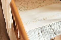 Cot Sheet Elephant Tales 120x150cm
