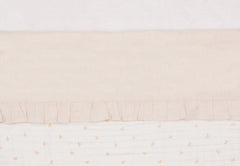 Sheet Ruffle Natural 120 x 150 CM