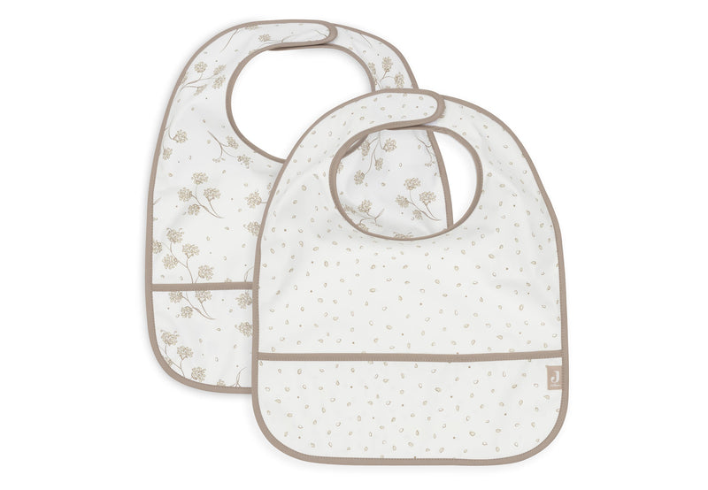 Jollein Bib Waterproof 2 Pack Leafy Dreams
