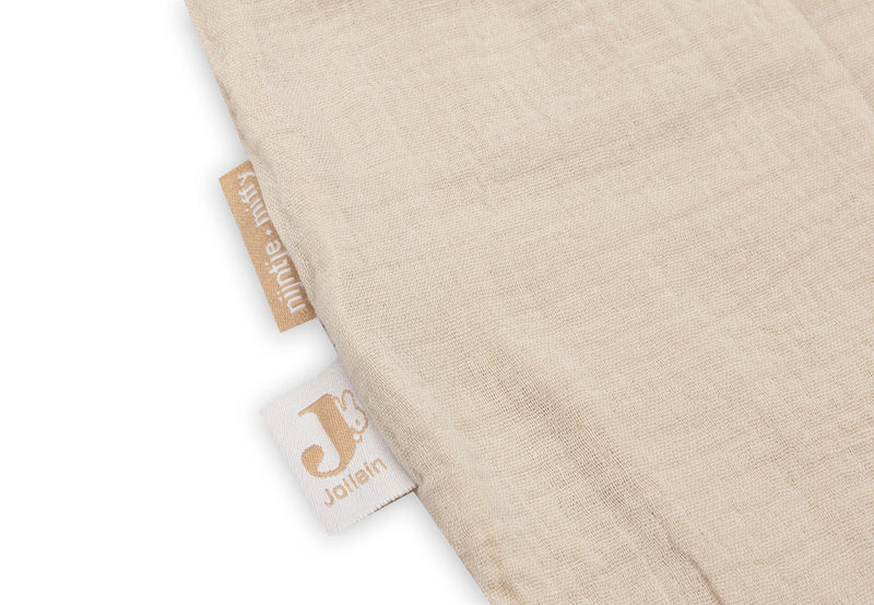 Jollein muslin summer sleeping bag Miffy Family Farm fabric detail