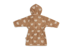Bathrobe Terry 1-2y Jacquard Teddy Bear