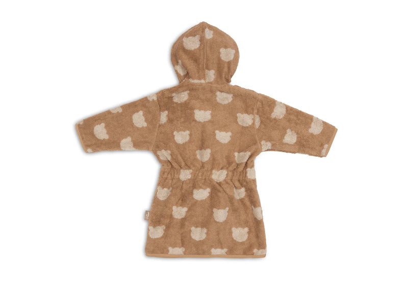 Bathrobe Terry 1-2y Jacquard Teddy Bear