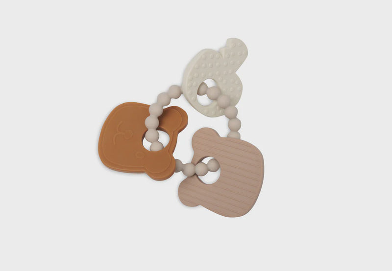 Silicon Teething Ring Keychain