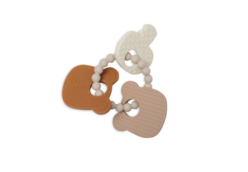 Silicon Teething Ring Keychain