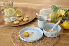 Dish Set PP/ Cellulose Happy Fruits