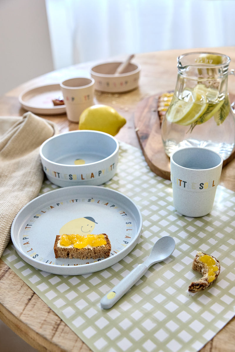 Dish Set PP/ Cellulose Happy Fruits