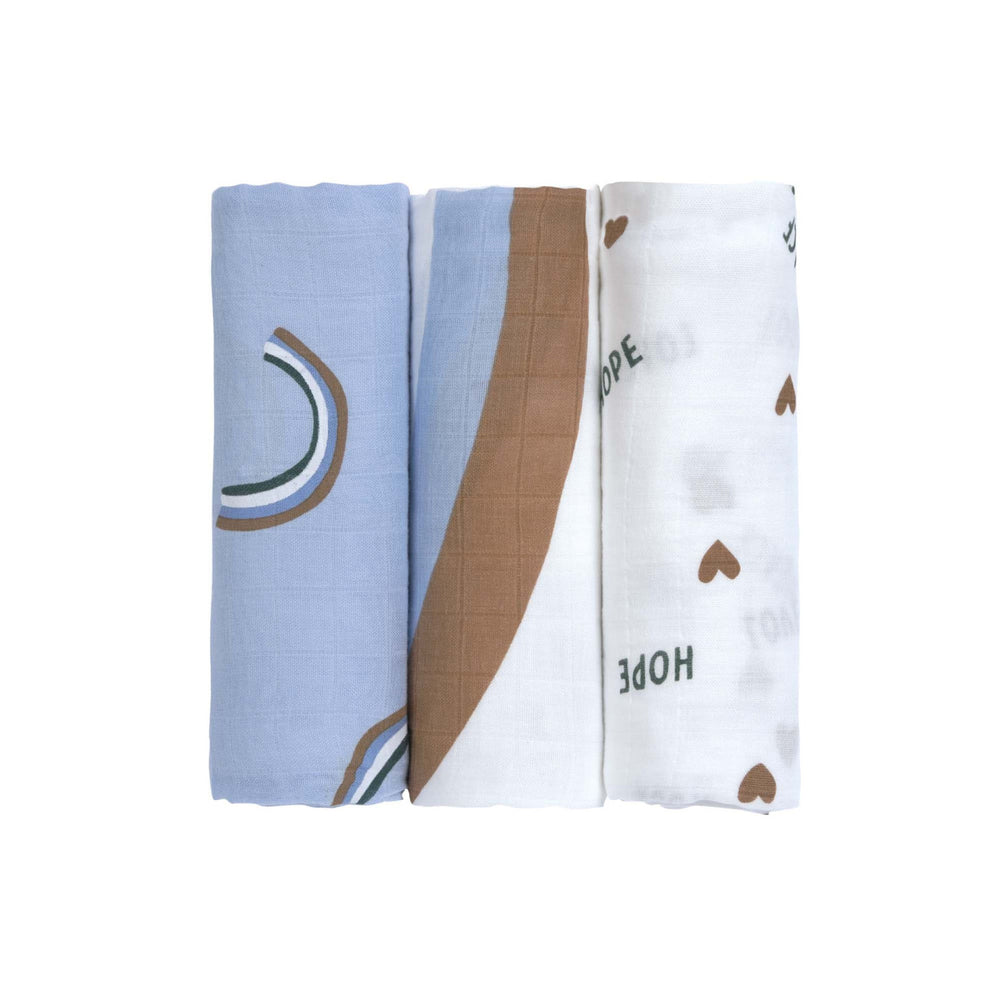 Swaddle & Burp Blanket Medium