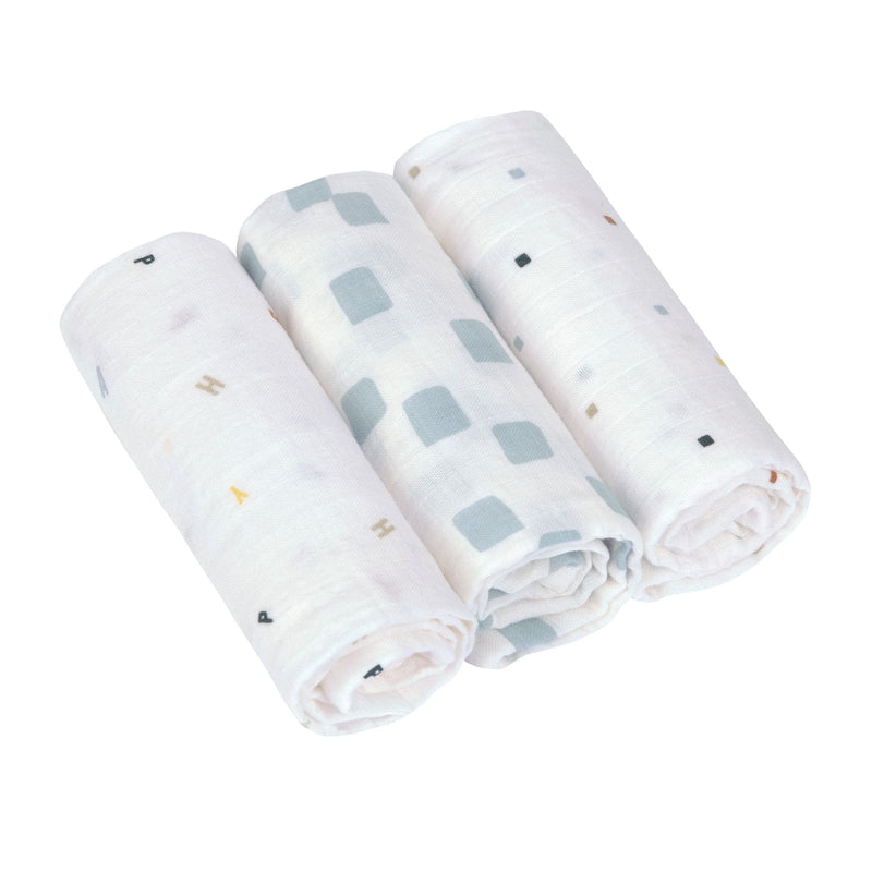 Heavenly soft Swaddle Large 3 pack