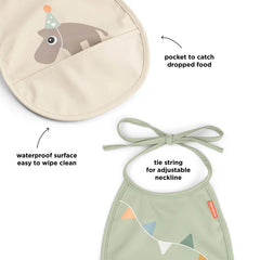 Tiny Pocket Bib 2pck