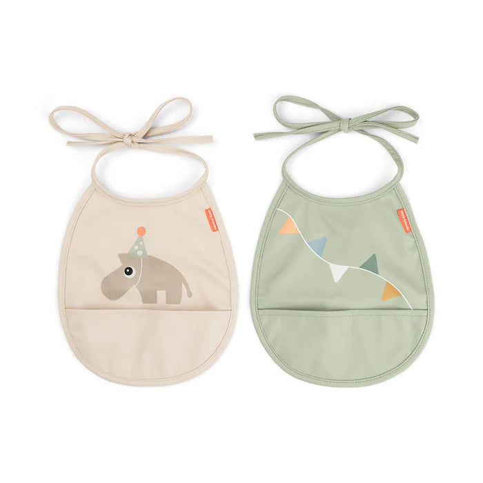 Tiny Pocket Bib 2pck