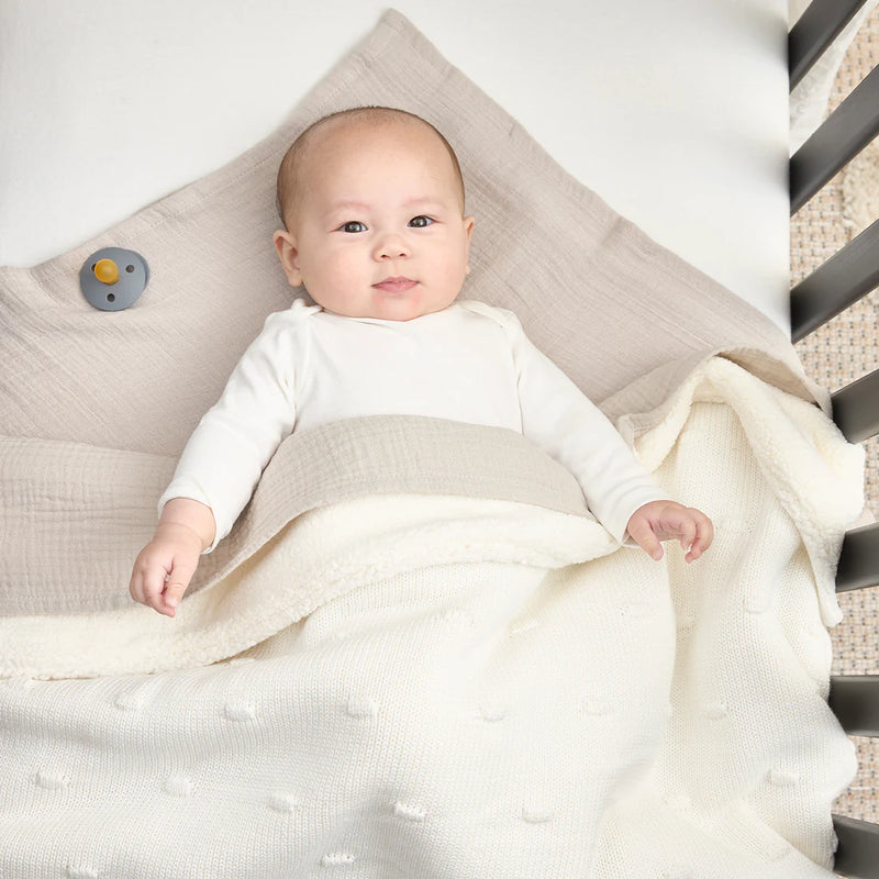 Blanket Mini Knots Teddy 75 x 100 cm