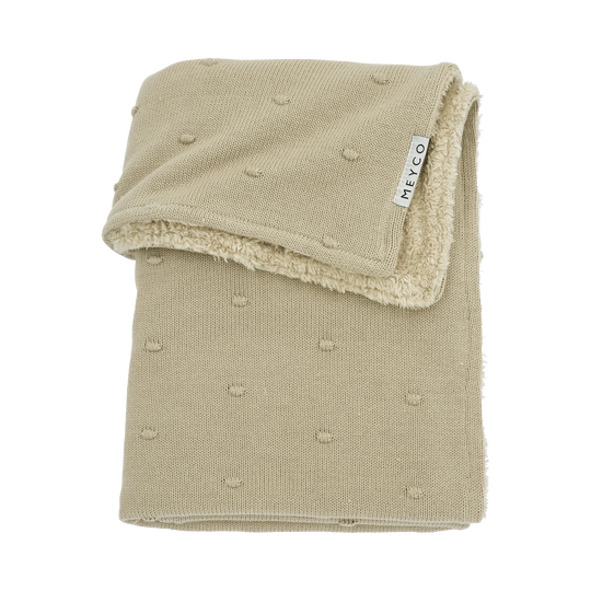 Blanket Teddy  Mini Knots 100x150cm