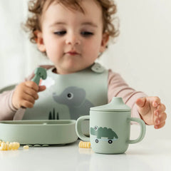 Silicone Spout Cup 2Handle