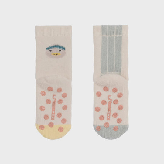 Anti- Slip Socks 2pc 2-3y (23-26)