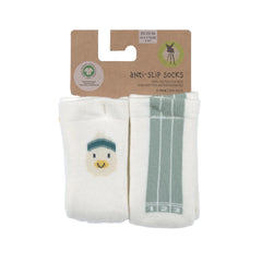 Anti- Slip Socks 2pc 1-2y (19-22)