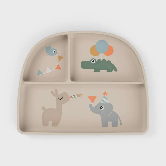 Stick& Stay Compartment Plate Celebration