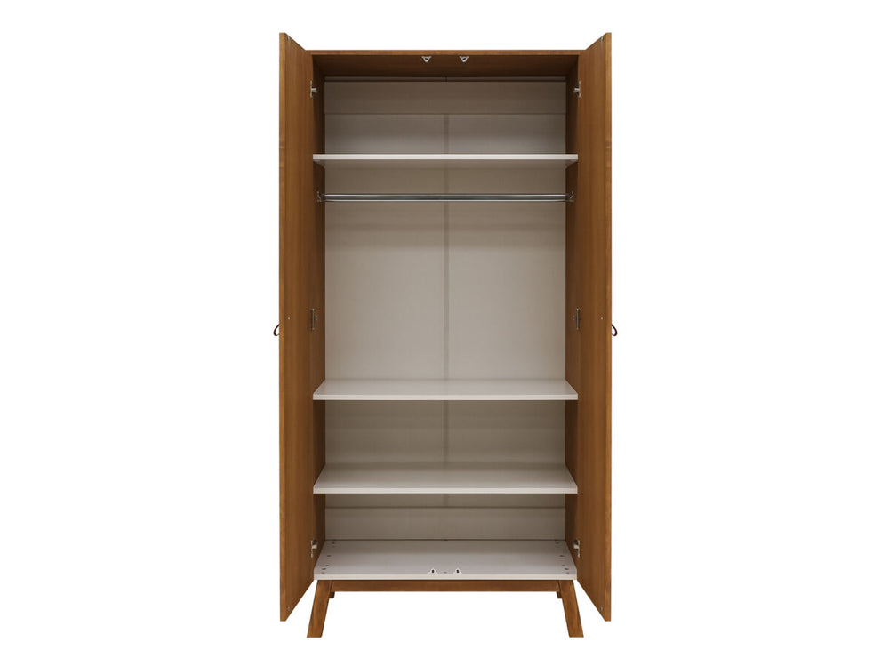 Senna Rose Wood 2 Doors Wardrobe