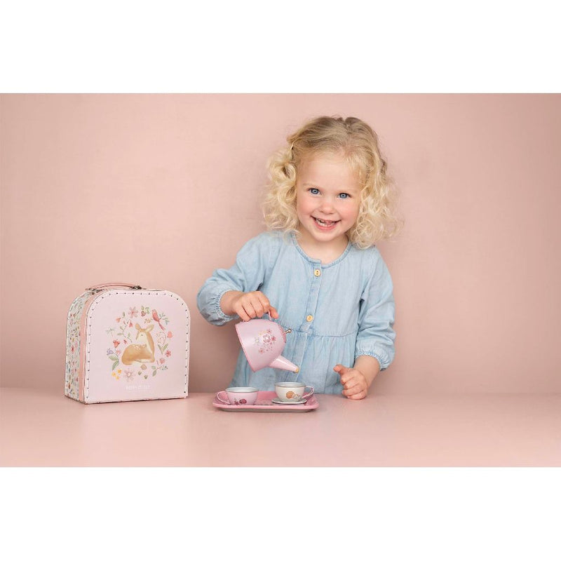 LD Fairy Garden Tea Set In Suitcase