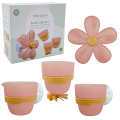 LD Bath Cups Set- Flowers