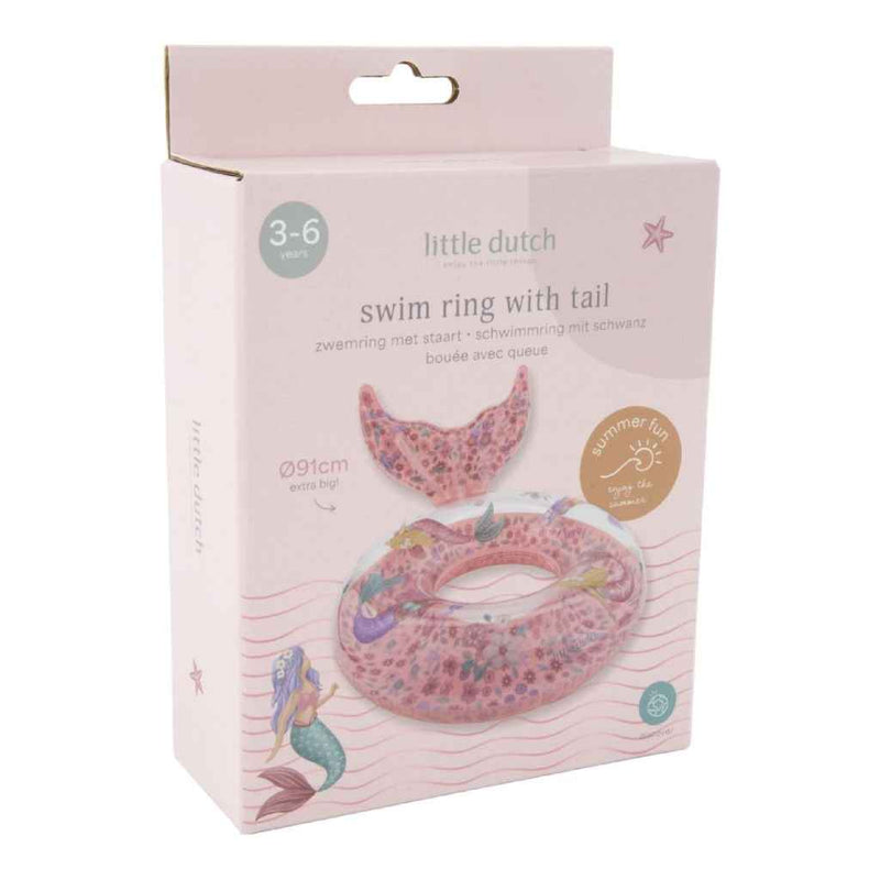 Little Dutch swim ring Dreamy Mermaid in its box