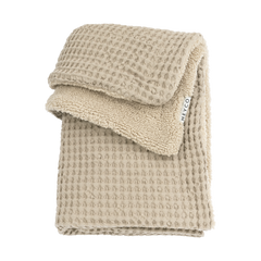 Blanket Waffle Teddy 75 x 100 cm