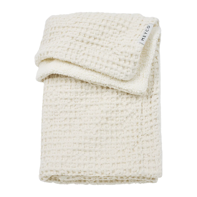 Blanket Waffle Teddy 100x150cm