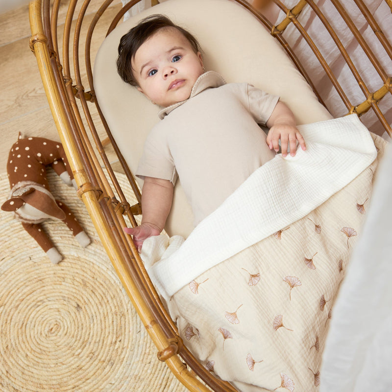 Blanket Embroidered Muslin / Terry