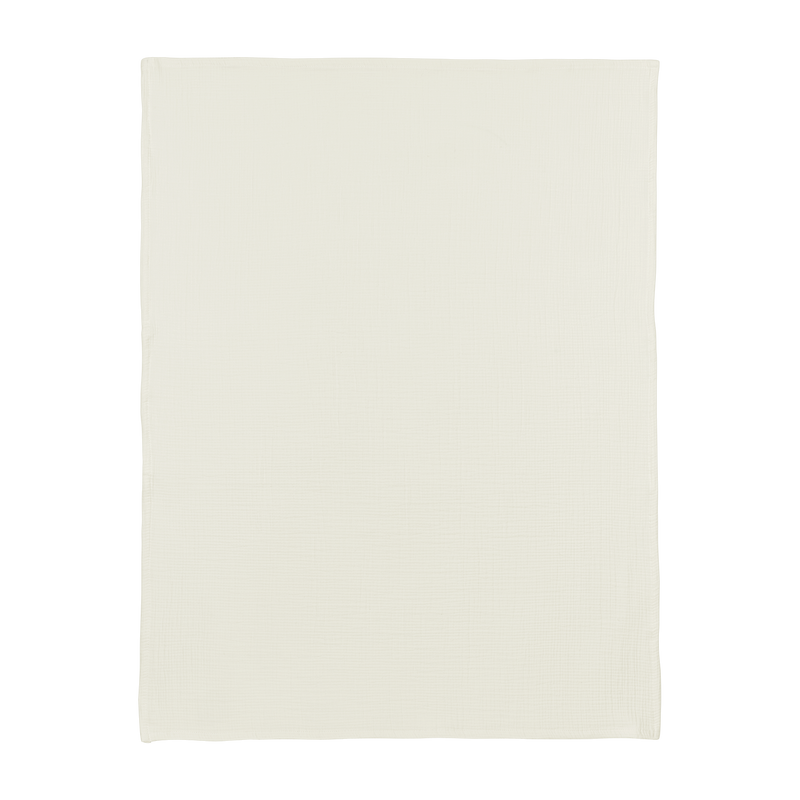 Meyco Natural muslin sheet, laid flat