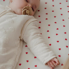 Sleepingbag Detachable Jacquard 90cm- Clouds Natural