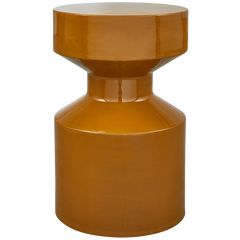 Ferry Side Table Metal Honey Yellow