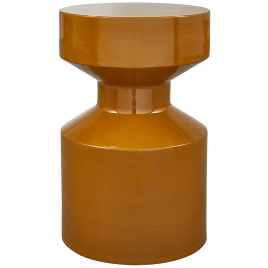 Ferry Side Table Metal Honey Yellow