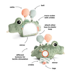 Activity Floor Mirror Croco Green