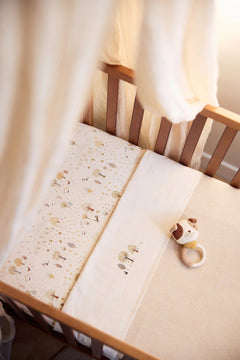 Jollein Fitted Sheet Jersey  60 x 120 cm Print