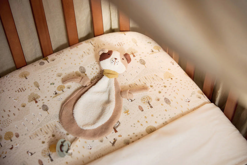 Jollein Fitted Sheet Jersey  60 x 120 cm Print